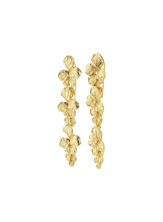 Pilgrim ECHO recycled earrings gold-plated