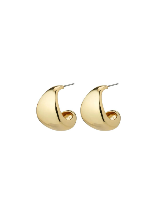 Pilgrim KASIA recycled earrings gold-plated