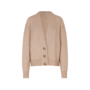 Second Female Brookline Knit Cardigan Oxford Tan