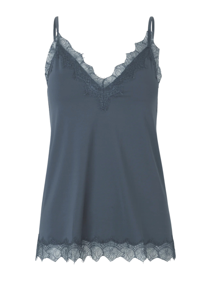 Rosemunde Strap Top Paris Blue