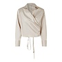 Second Female Milas Wrap Blouse Moonbeam