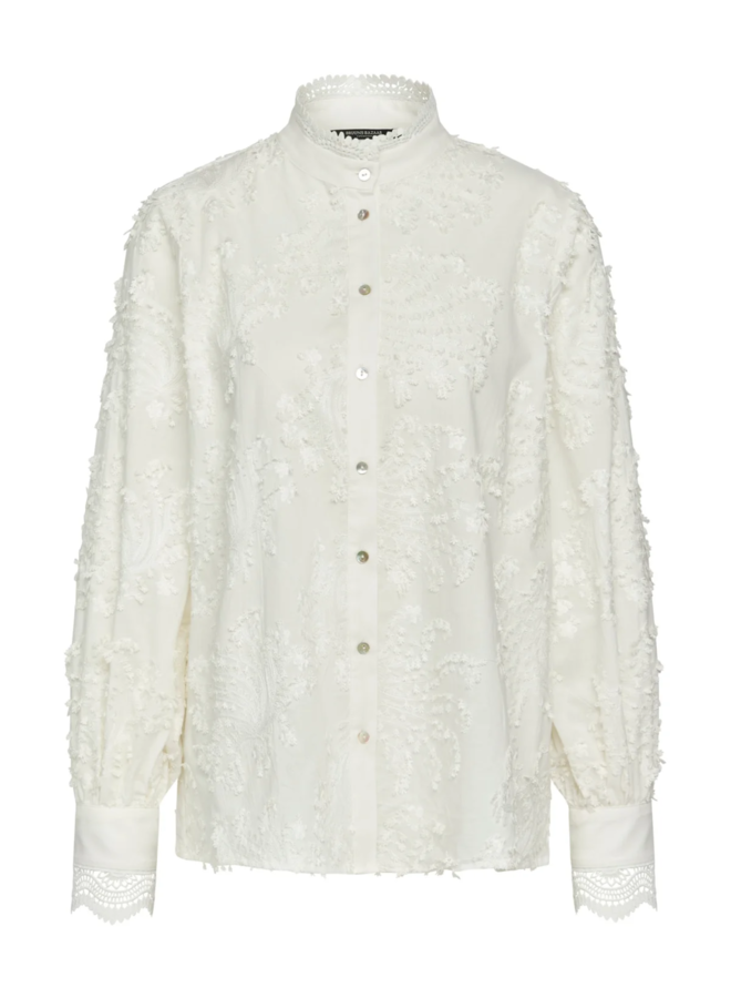 Bruuns Bazaar Lingon Charlotta Shirt Snow White