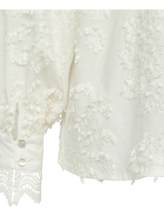 Bruuns Bazaar Lingon Charlotta Shirt Snow White