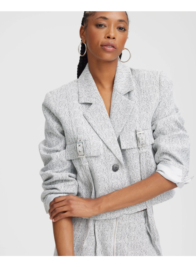 Gestuz CoelleGZ Blazer Organic Black and White