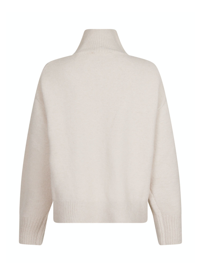 Neo Noir Kalina Knit Blouse Ivory