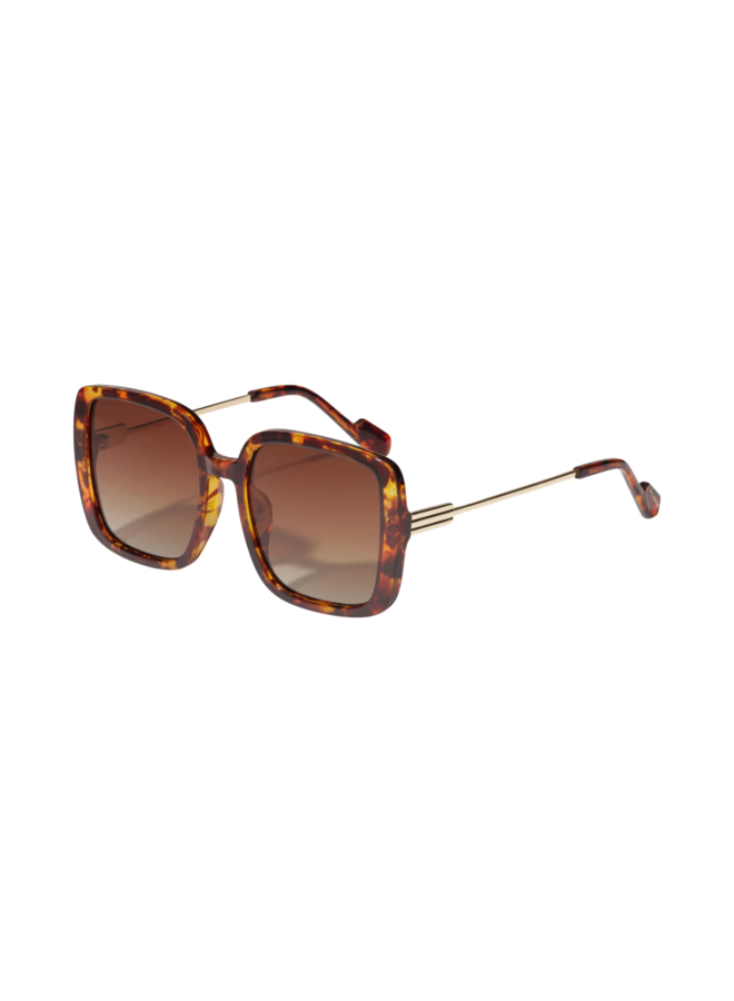 Pilgrim ALIET sunglasses tortoise brown/gold