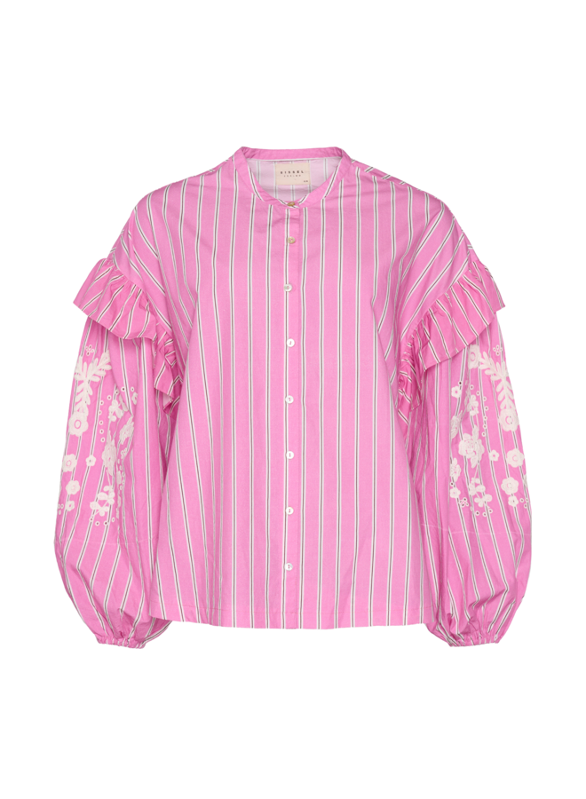 Sissel Edelbo Augustine Organic Cotton Shirt - Cyclamen