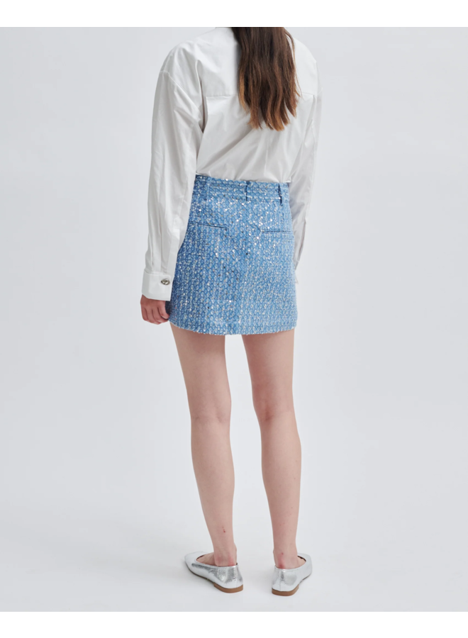 Second Female Lemara Skirt Denim Blue