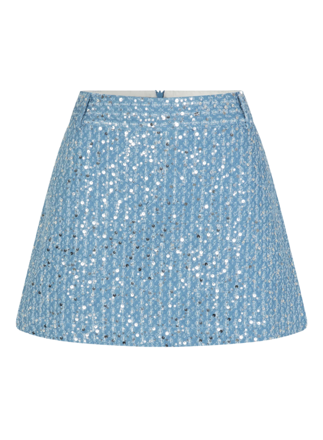 Second Female Lemara Skirt Denim Blue