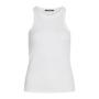 Bruuns Bazaar KatyBB Rib Tank Top White