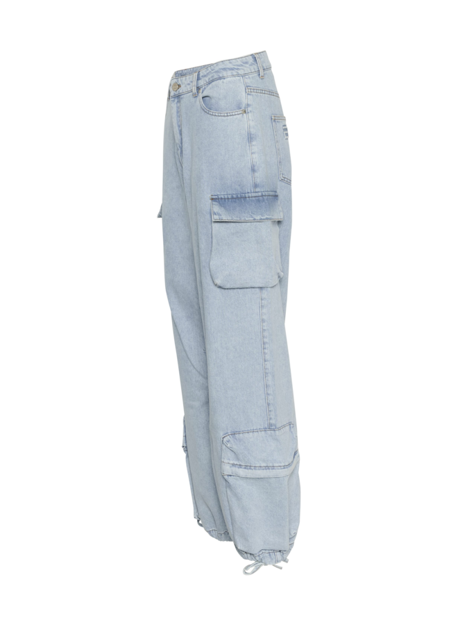 Gestuz VinnyGZ HW Pants Light Blue Washed