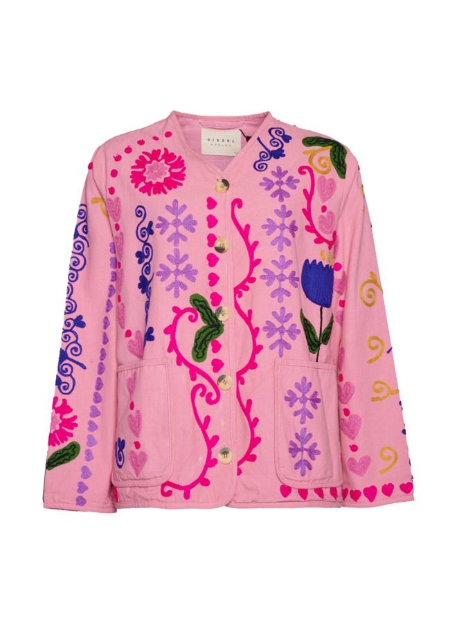 Sissel Edelbo Maggie Suzani Jacket - Light Rose