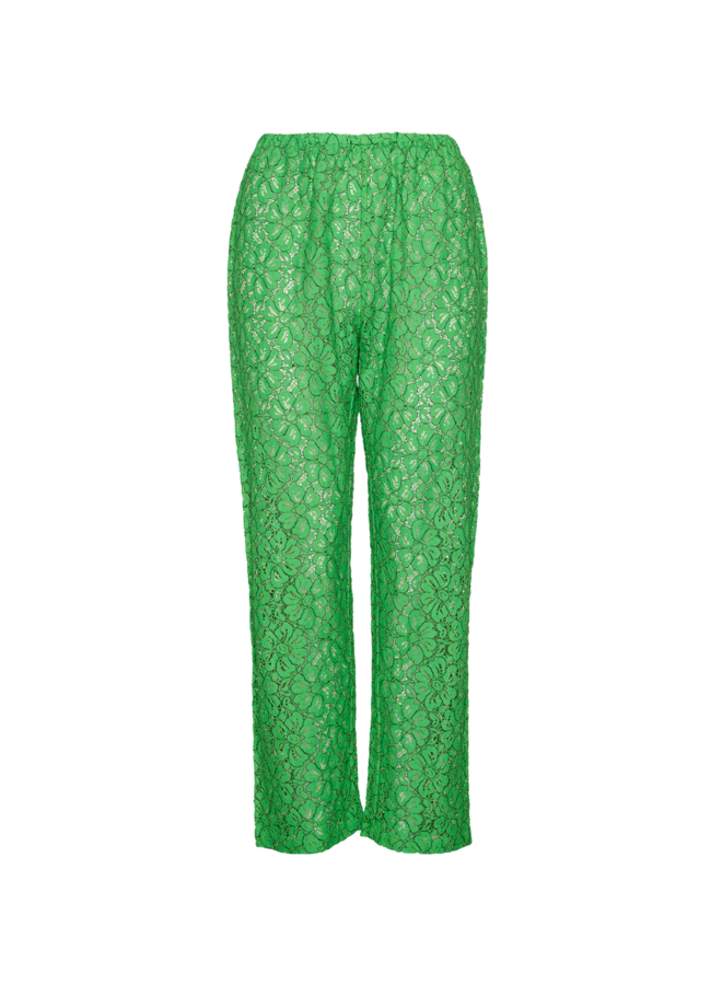 Sissel Edelbo Asta Pants Leftover Lace - Green