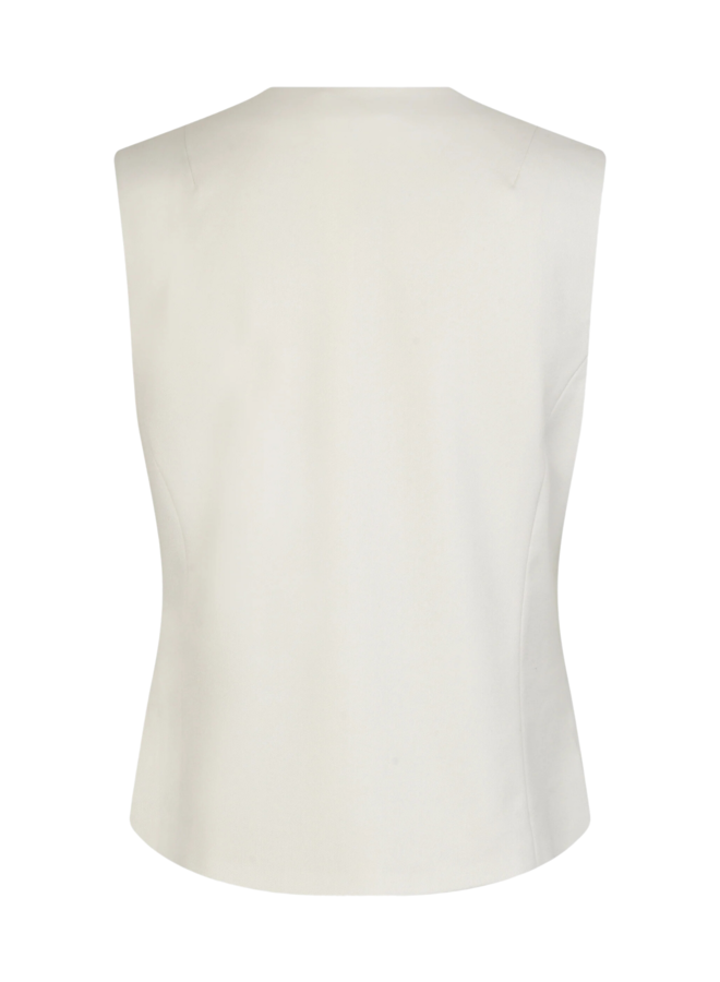 Second Female Kaleem Waistcoat Vaporous White