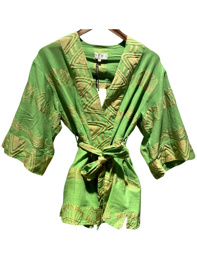 Nema Kimono Yellow Green