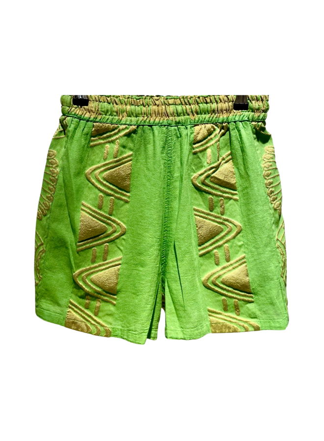 Nema Shorts Yellow Green