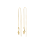 Pilgrim SEA recycled chain earrings gold-plated