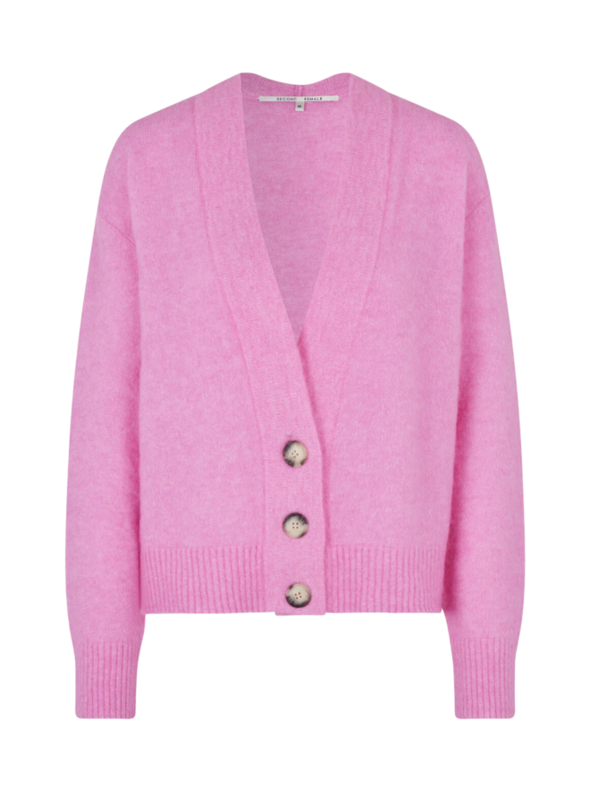 Second Female Brookline Knit Cardigan Begonia Pink