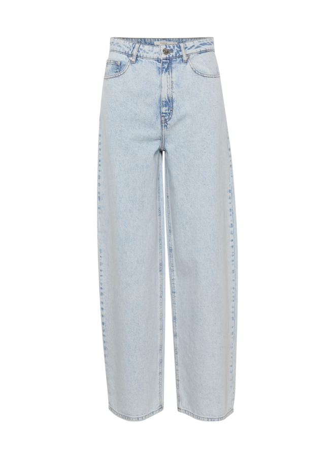 Gestuz KailyGZ HW Wide Jeans Light Blue Washed