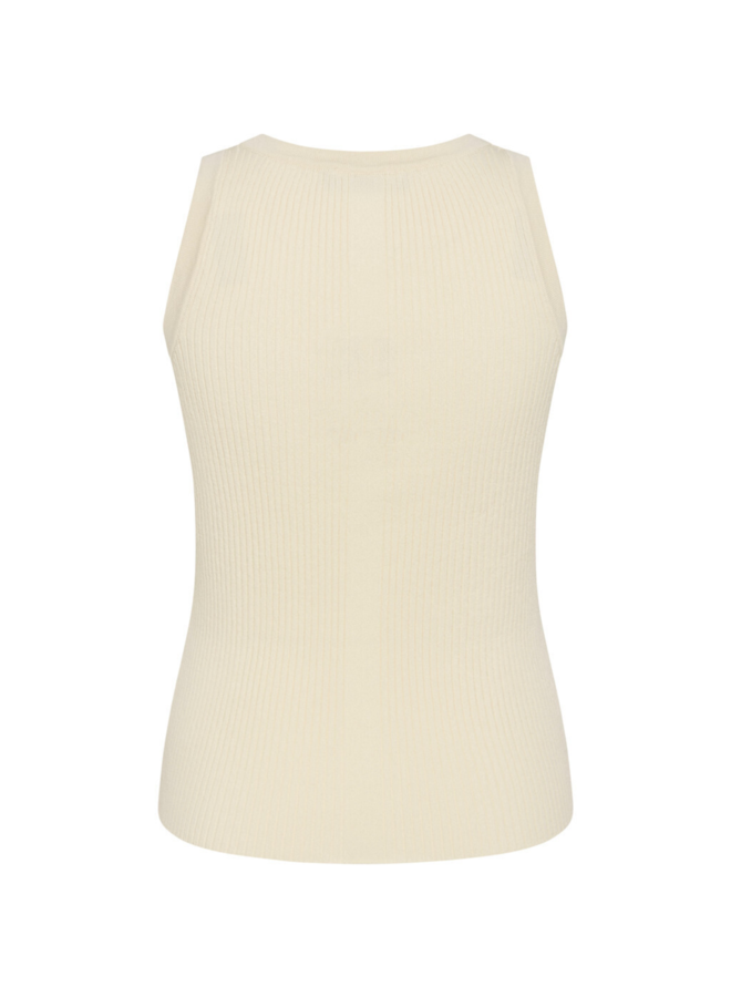 Bruuns Bazaar GallberryBBIlyana Knit Top White Cream