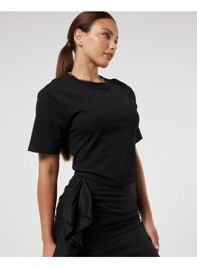 Jovonna London Lorne Top Black