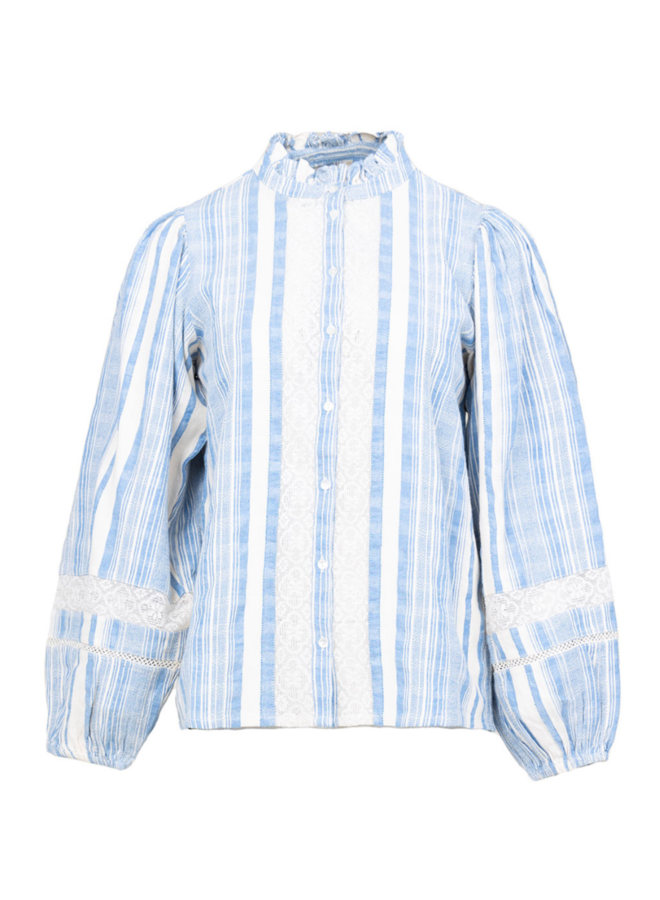 Stella Forest Fiorella Blouse Blue