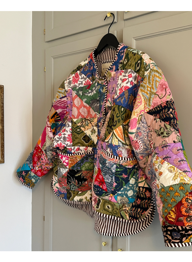 Sissel Edelbo Shaneela Jacket Patchwork Flower