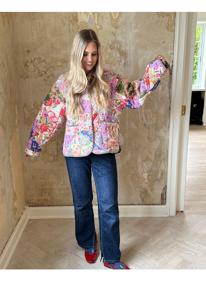 Sissel Edelbo Shaneela Jacket Patchwork Flower