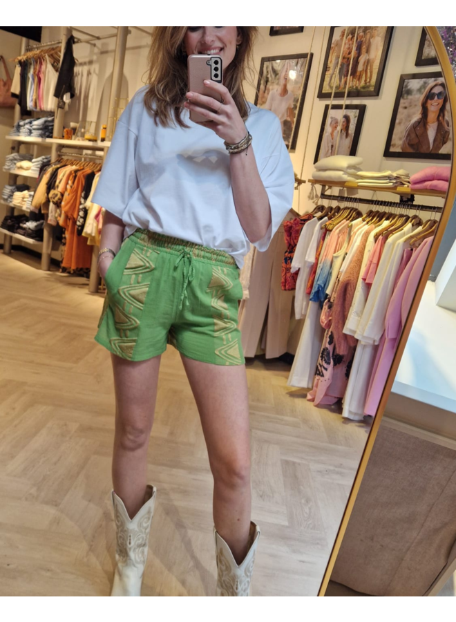 Nema Shorts Yellow Green