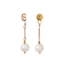 Stine A Chérie Bon Bon Behind Ear Pendant Pearl - per stuk