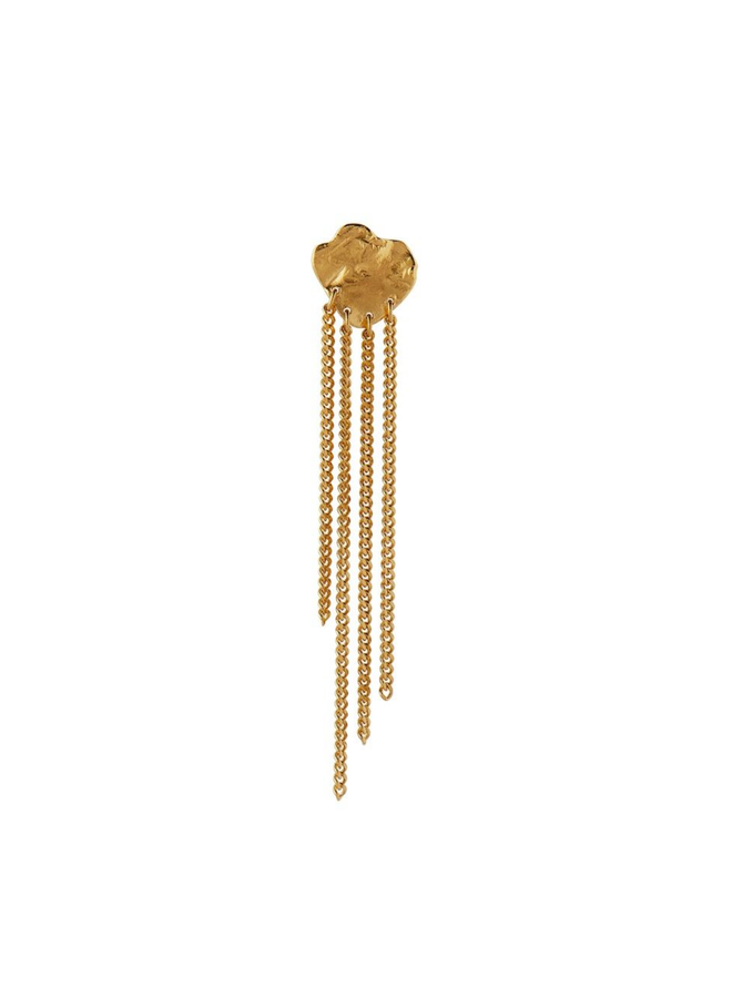 Stine A Shell Reflections Earring with Chains - per stuk