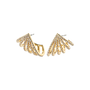 Pilgrim PRISCILLA recycled earrings gold-plated