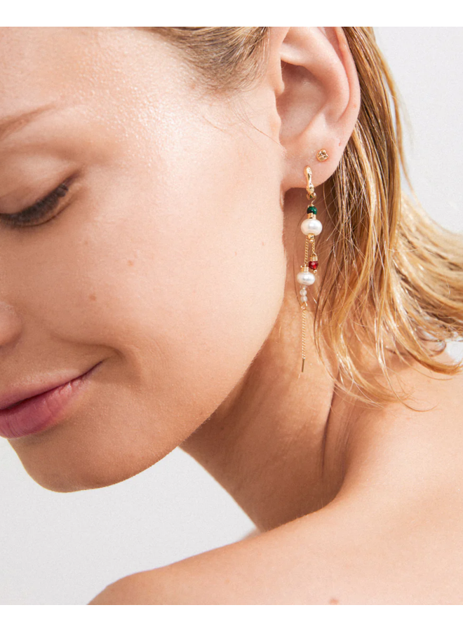Pilgrim TRUST earrings gold-plated