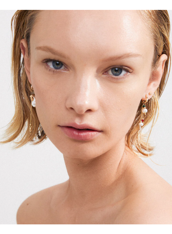 Pilgrim TRUST earrings gold-plated