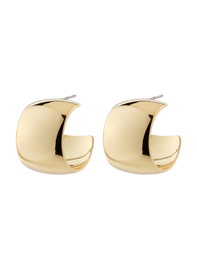 Pilgrim TALULLA recycled earrings gold-plated