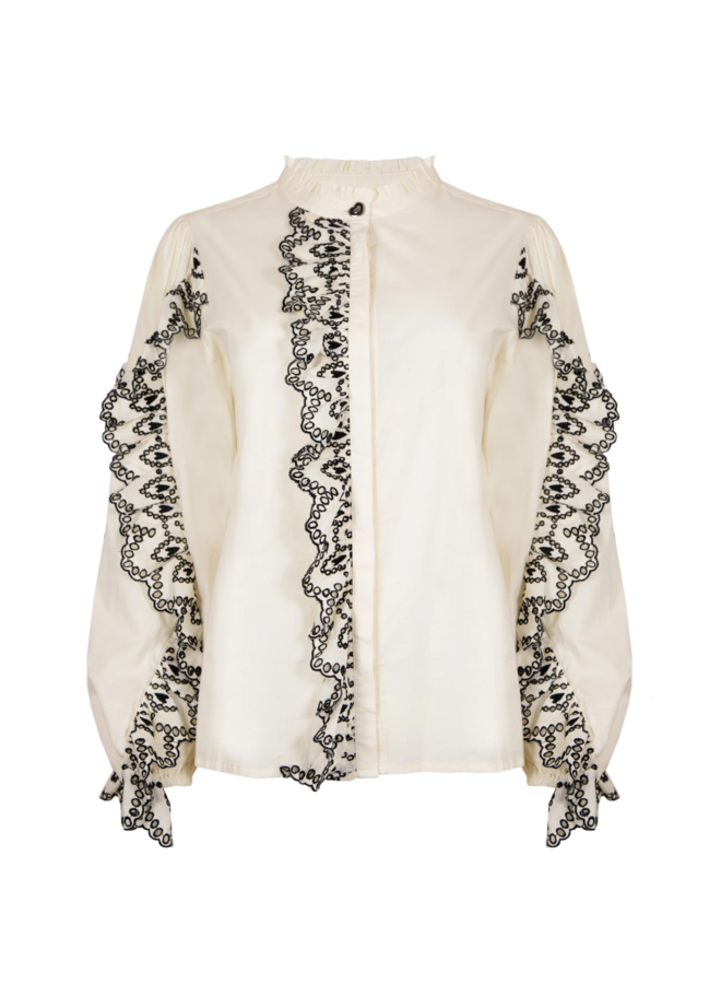 Jovonna London Pixie Blouse Cream