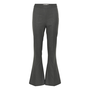 Gestuz PaulaGZ Melange HW Flared Pants Dark Grey Melange