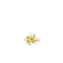 Les Néréides Edelweiss flower adjustable ring