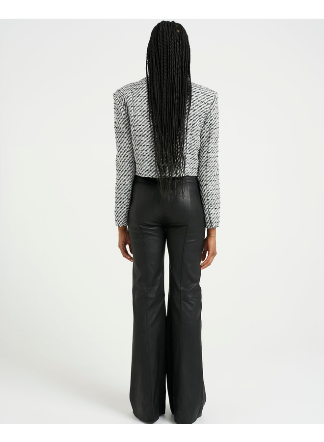 Gestuz AmilinaGZ Jacket Black and White Lurex