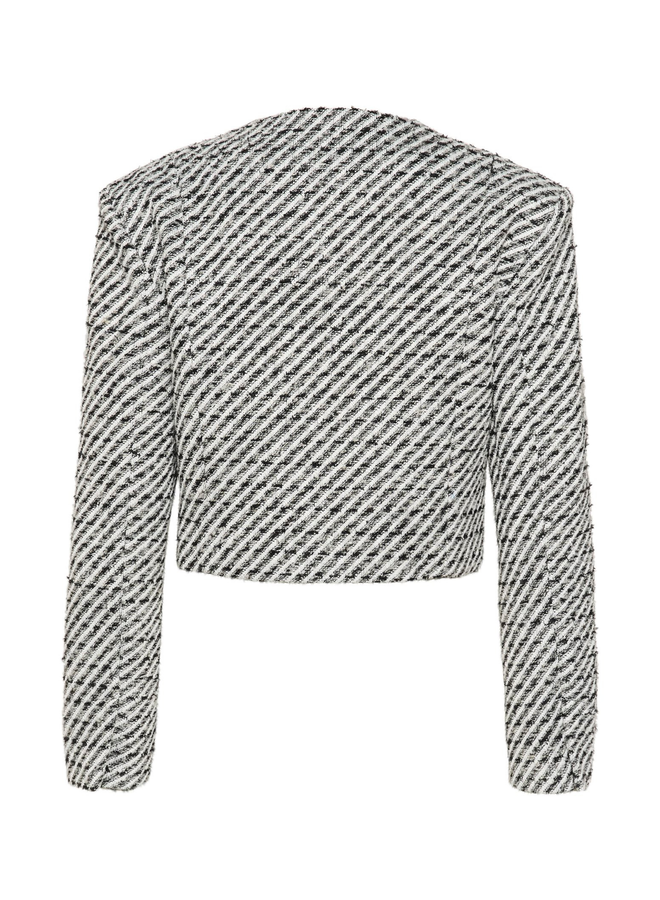 Gestuz AmilinaGZ Jacket Black and White Lurex