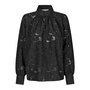 Second Female Starry Blouse Black