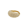 Pilgrim FOCUS crystal ring gold-plated