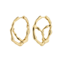 Pilgim DIDO hoop earrings gold-plated