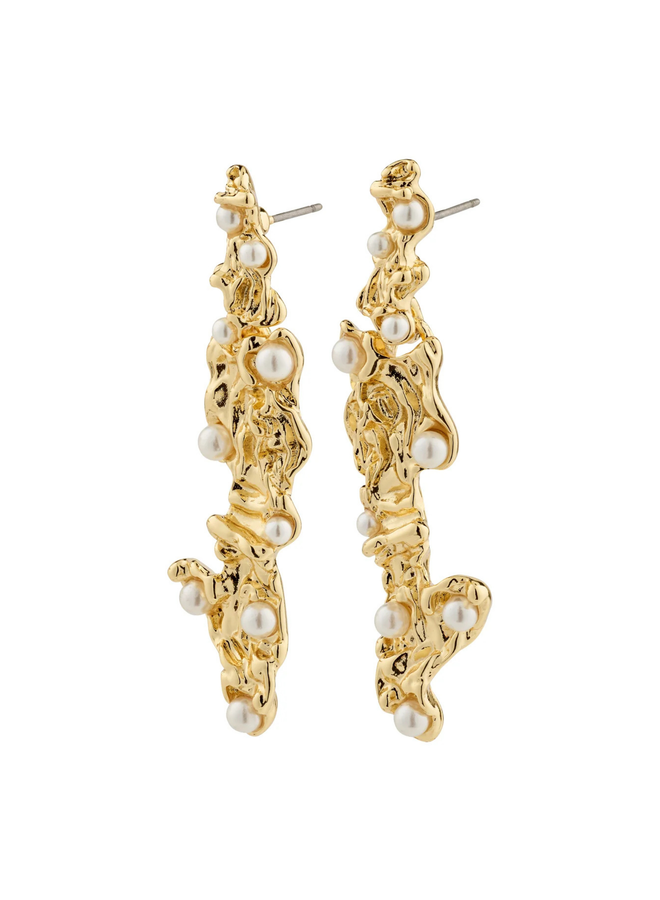 Pilgrim JUDE earrings gold-plated