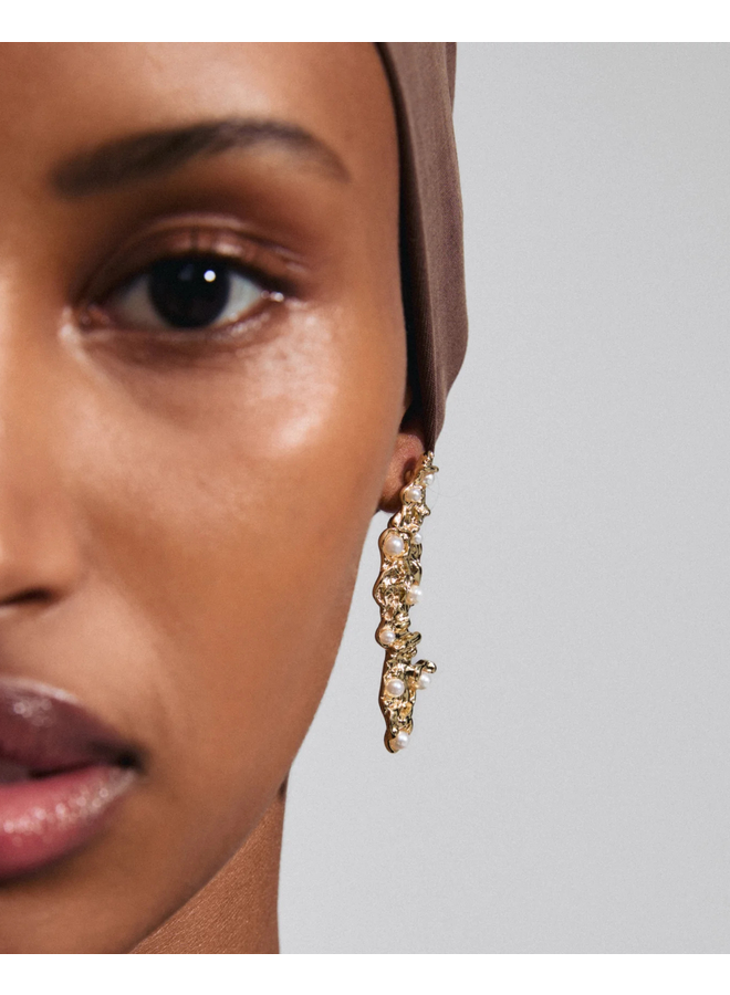 Pilgrim JUDE earrings gold-plated