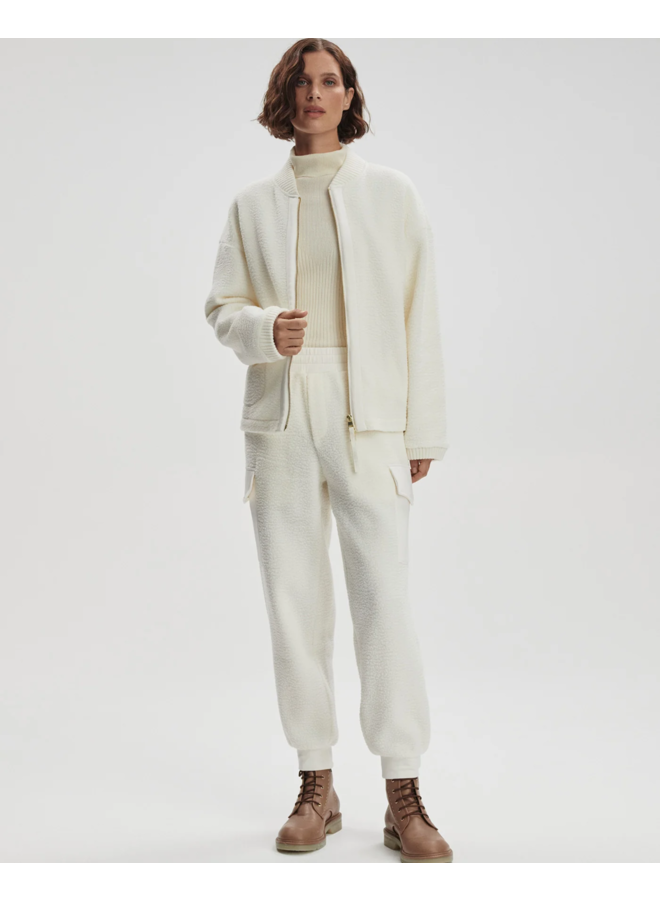 Varley Wilmont Patch Pocket Fleece Egret