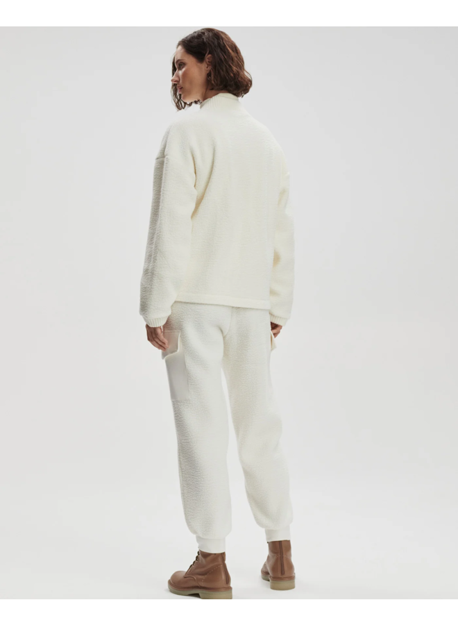 Varley Wilmont Patch Pocket Fleece Egret