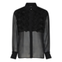 Bruuns Bazaar Chiffon Asta Shirt Black