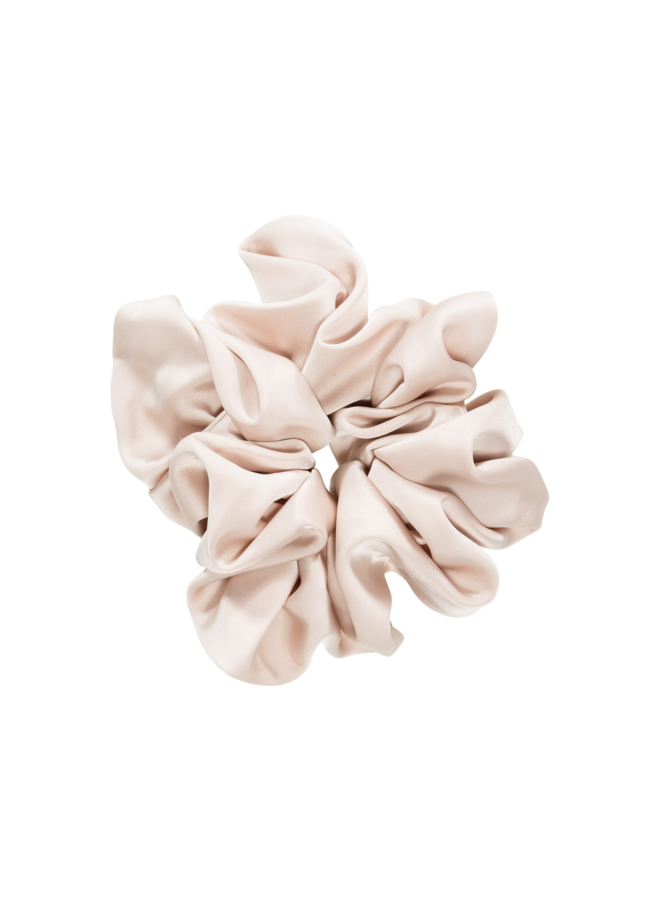 Pico Cali Silk Scrunchie Cream / Wit