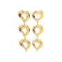 Pilgrim TIDE earrings gold-plated